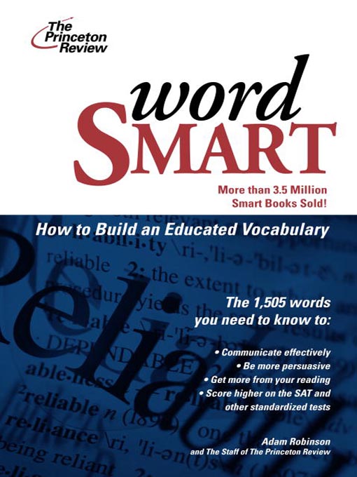 Title details for Word Smart by Princeton Review - Available